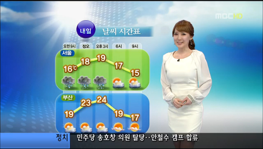 날씨 내일 가을비오후 갠 뒤 쌀쌀