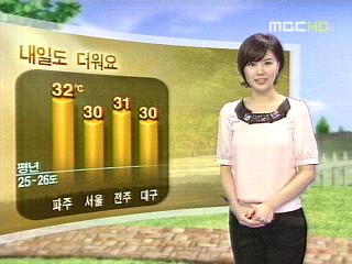 늦더위 내일도 계속전국 맑음