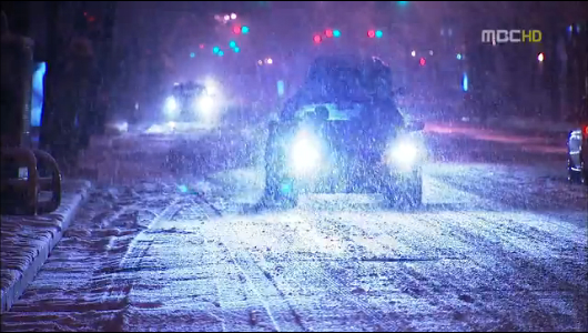 서울중부 밤사이 많은 눈주말 빙판길 조심