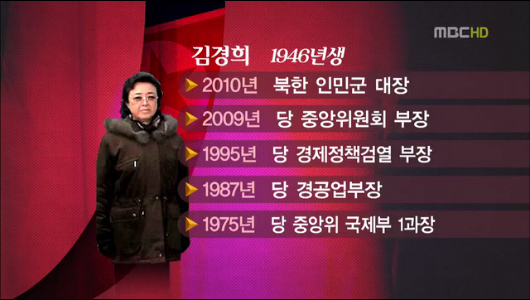 든든한 후견인 고모 김경희는 누구