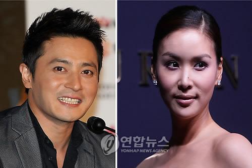 장동건-고소영 "결혼 축하해 주세요"