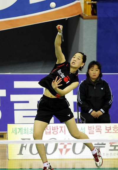 배드민턴 하정은 "이용대와 금메달 딸래요"
