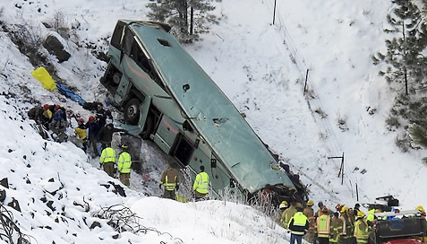 오리건주서 한인 관광버스 눈길 굴러9명 사망