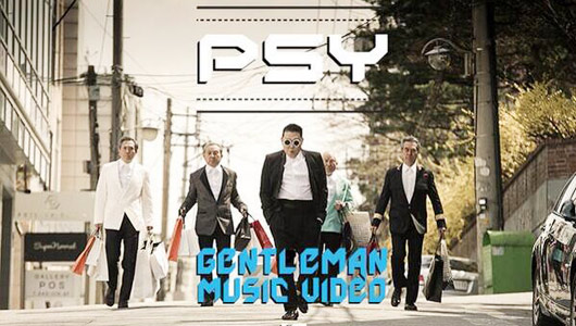 젠틀맨 뮤비 유튜브 조회수 1억 뷰 돌파