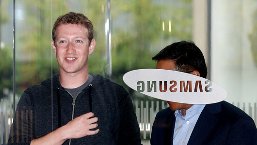 페이스북 창업자 마크 저커버그 삼성전자 방문
