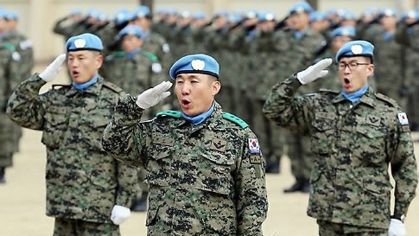 레바논 동명부대 14진 환송식7년째 파병