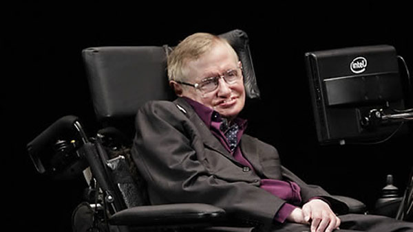 스티븐 호킹 박사 "신은 없지만 외계인 존재는 믿는다"