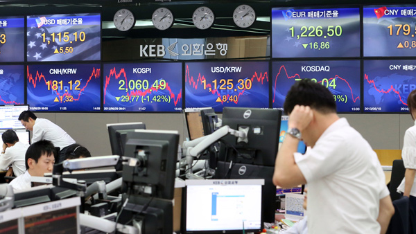 그리스 디폴트 우려에 원달러 환율 84원 급등 마감