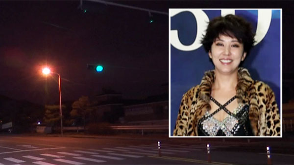 가수 김완선 안산서 교통사고로 치료 중