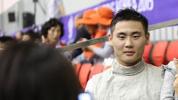 세계군인체육대회 펜싱 정재규 한국 두 번째 은메달