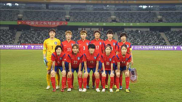 여자축구 한국 4개국 친선대회서 베트남에 50 완승