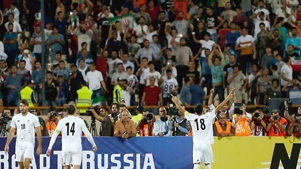 월드컵축구 추가시간 2골 이란 카타르 20 격파