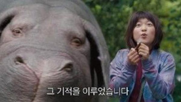 베일 벗은 거대동물 옥자메인 예고편 공개