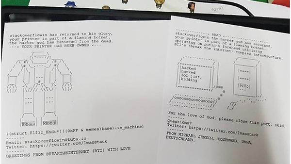 "나도 모르게 출력이" 프린터 해킹 피해 확산