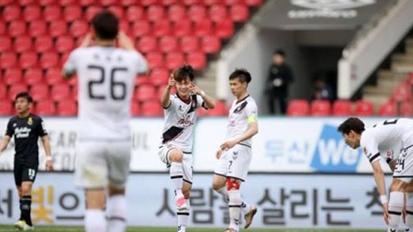 경남 최하위 성남 꺾고 챌린지 선두 복귀