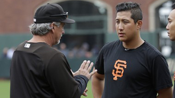 황재균 결장 샌프란시스코 샌디에이고에 끝내기 홈런패