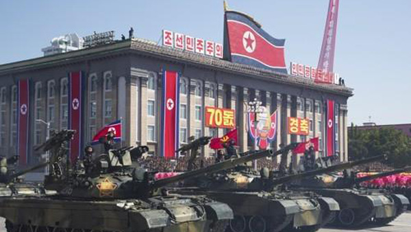 북한 정권수립 70주년 열병식 하루 지난 오늘 보도