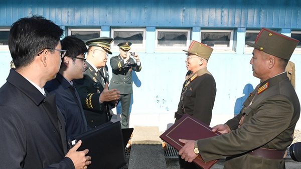남북 판문점서 군사실무접촉 개최JSA지뢰제거 등 점검