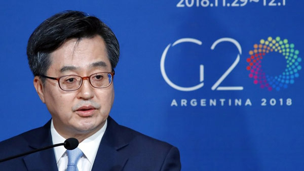 김동연 "G20 계기 포용국가 비전 설명유종의 미 거둬 감사"