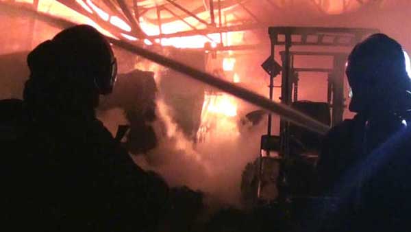 부산 건축물자재 가게서 화재220만 원 재산피해