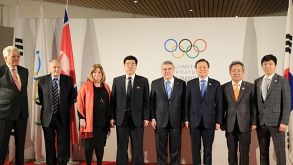 남북 올림픽 참가 회의 시작