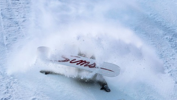 평창 꽈당멈칫 강풍 속 슬로프스타일 "혼란"