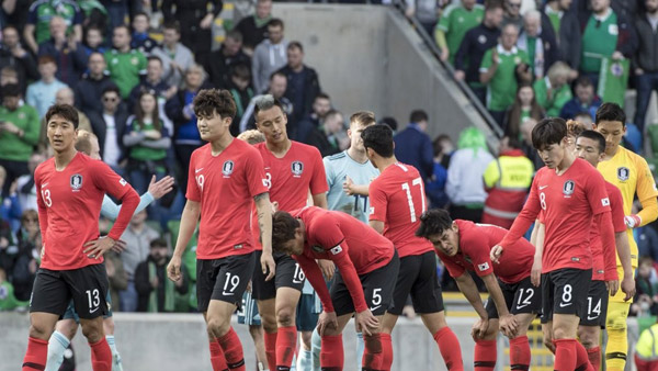 월드컵 출격 앞둔 한국 축구 5월 FIFA 랭킹 61위 유지
