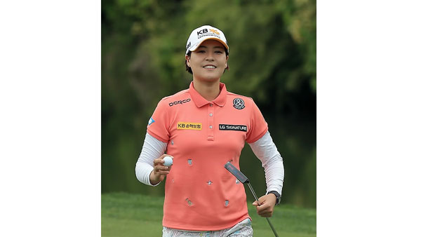 전인지 LPGA 킹스밀 챔피언십 공동 2위우승은 쭈타누깐