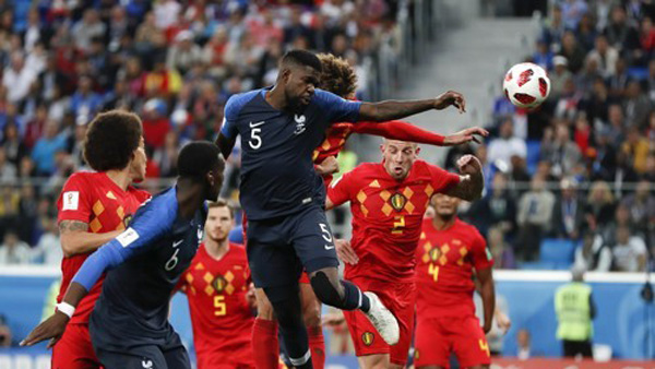 프랑스 벨기에 꺾고 월드컵 결승 선착