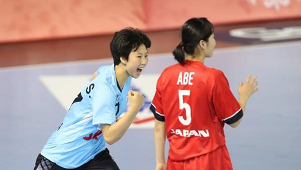 한국 광복절에 일본 꺾고 U18 세계여자핸드볼 8강 진출