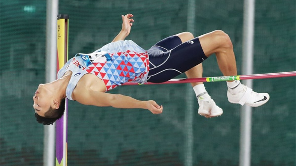AG 남자 높이뛰기 우상혁 은메달