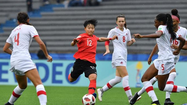 여자축구 2연패 부진U17 월드컵 예선 탈락