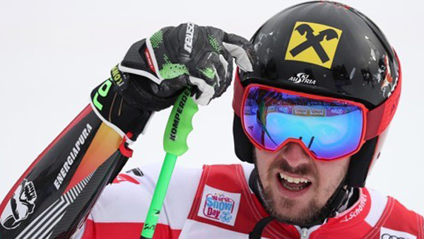 스키 황제 히르셔 월드컵 대회전 우승2위와 25초 차