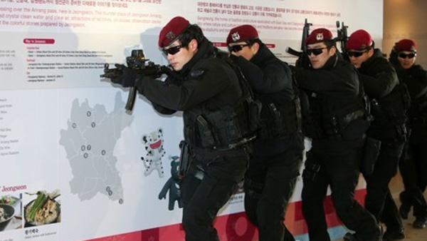 한미 평창올림픽 테러방지 전방위공조