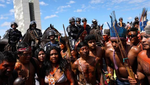 브라질 환경파괴개발아마존 원주민 생존 위협