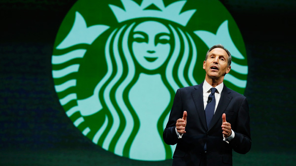 스타벅스 전성기 이끈 슐츠 회장 사임