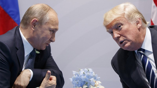 트럼프 북핵 놓고 푸틴과 머리 맞댄다