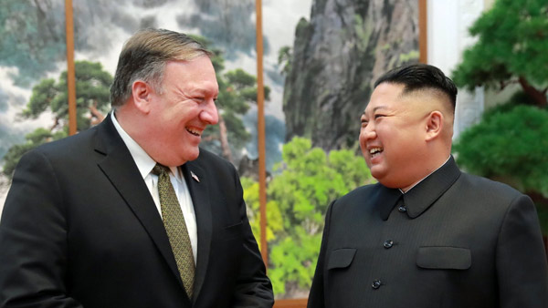 폼페이오 "비핵화 논의 중대한 진전핵사찰단 곧 방북할 것"
