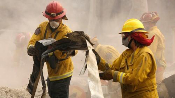 북캘리포니아 산불 사망자 48명으로6구 추가 확인
