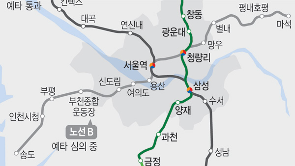 송도∼남양주 'GTX-B',이르면 2022년말 착공