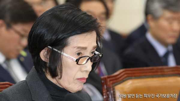 야권 "손혜원 부친 독립유공자 선정은 잘못된 지정"
