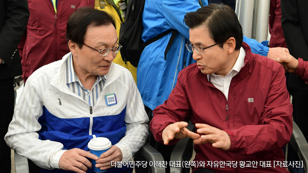 한국당 지지도 1주일 만에 급락 여론조사에 여야 공방