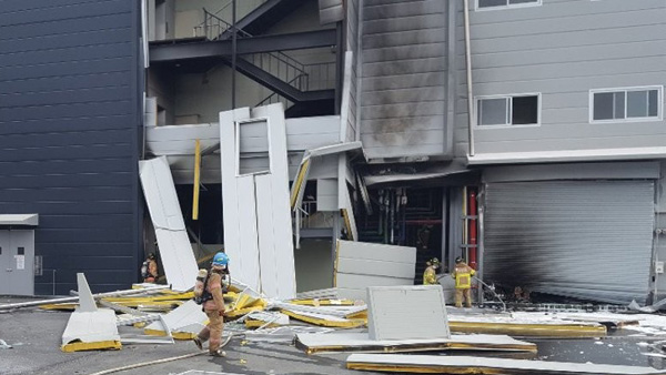 충북 제천 화학제품 공장 폭발 1명 사망 3명 부상
