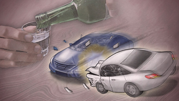 강원도 홍천에서 음주운전으로 폐지 수집하던 60대 사망