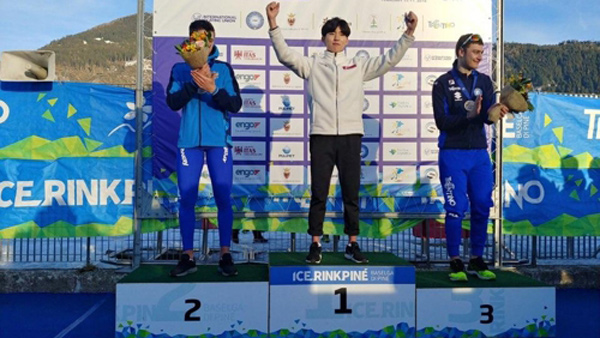 빙속 정재원 세계주니어선수권대회 남자부 종합 우승