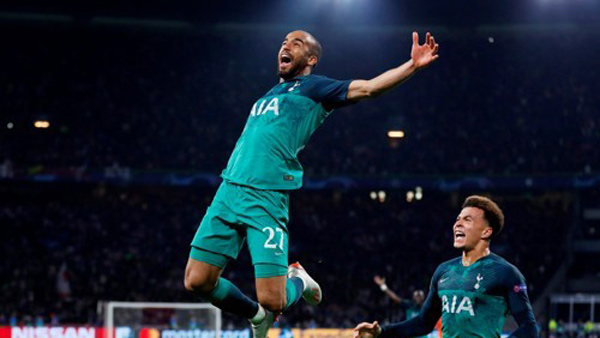 모우라 해트트릭 토트넘 기적같은 역전극사상 첫 결승