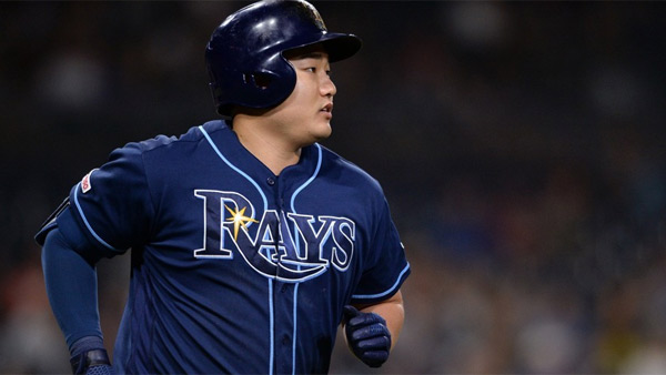 2안타 최지만 5경기만에 안타추신수는 3출루