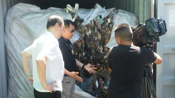 "한국산 쓰레기 수입한 필리핀 회사 재활용 설비도 없다"