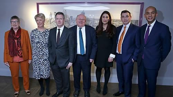 보수당노동당 탈당의원들 신당 체인지 UK 창당