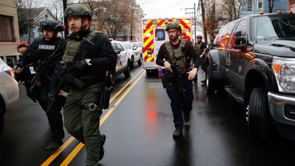  뉴저지주서 총격경찰관용의자 등 6명 사망